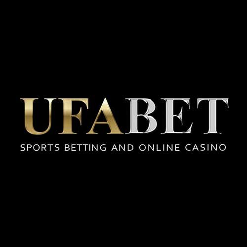 UFABET LOGO โลโก้ยูฟ่าเบท พื้นดำ สมัคร ufabet แทงบอลออนไลน์ คาสิโนออนไลน์